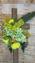 Load and play video in Gallery viewer, Mesh Cross Wreath.jpg