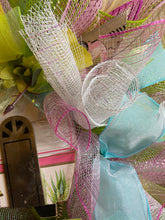 Load image into Gallery viewer, Welcome Happy Campers wreath.JPG