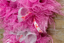 Load image into Gallery viewer, Breast Cancer Awareness wreath  .JPG