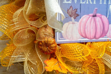 Load image into Gallery viewer, Pumpkin-and-Orange-wreath.jpg