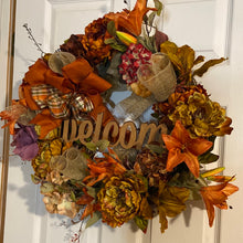 Load image into Gallery viewer, Fall wreath
