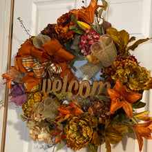 Load image into Gallery viewer, Fall wreath
