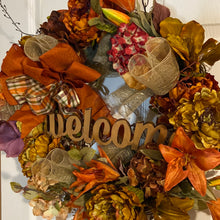 Load image into Gallery viewer, Fall wreath
