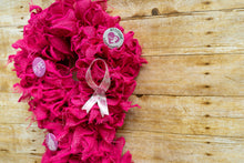 Load image into Gallery viewer, Pink Breast Cancer Awareness wreath  .JPG
