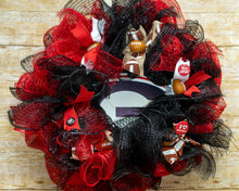 Load image into Gallery viewer,  Georgia inspired College Football wreath  .JPG
