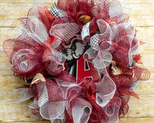 Load image into Gallery viewer, University of Alabama inspired College Football wreath
